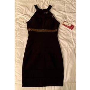 NWT Black High Neck Bodycon Dress